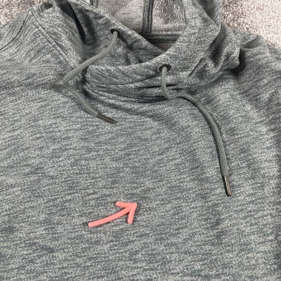 Carhartt Hoodie Womens Small Relaxed Fit Sweatshirt Outdoors Utility Green - Picture 3 of 15